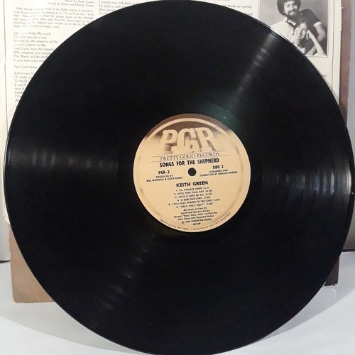 Keith Green Songs For The Shepherd 1982 PGR-2 VG+VINYL LP w/Lyric Sleeve - Foto 6 di 10