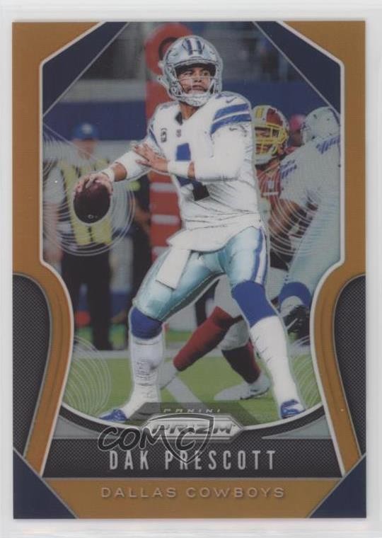 2019 Panini Prizm Orange Prizm 62/249 Dak Prescott #37 14wi