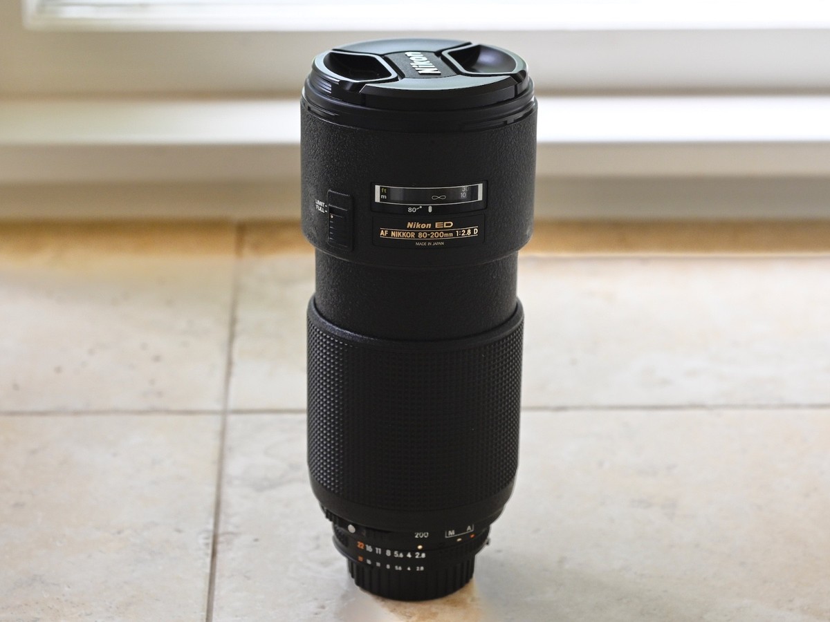 Nikon AF Nikkor 80-200mm f/2.8 ED, One Touch, Excellent Telephoto 