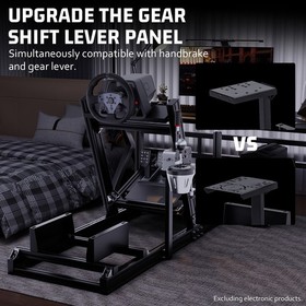 Hottoby Racing Simulator Cockpit 4080 Aluminum Fit LogitechG29 G920 Thrustmaster