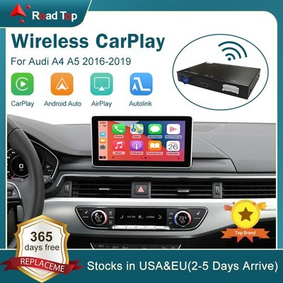 Wireless CarPlay Android Auto Mirror Link für Audi A4 A5 Q5 7''Screen 2016-2019