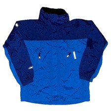 Youth Boys Marmot Outdoors Waterproof Blue Full Zip Hooded Jacket Large