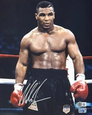 Mike Tyson Signed Vintage Boxing Reprint - Iron Mike - 4x6 Glossy Photo
