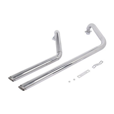 Shortshots Staggered Exhaust Pipes For Honda Shadow 1100 VT1100C2 VT1100C3