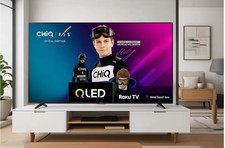 40 Inch Smart TV with Full HD QLED Display Wide Color HDR10 Roku OS Alexa Ready