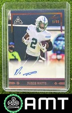 Duece Watts RC Auto 2021 Leaf Memories 1/99 1991 Bronze Green Wave