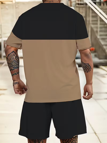 Herren?s Outfit 2-teiliges Set Shirt & Shorts Set - verfügbare Größen 6XL BIG - Bild 2 von 4