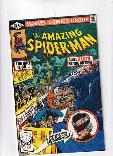 The Amazing Spider-Man #216 Marvel Comics 1981 Madame Web VG-