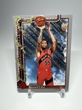 2025-26 Topps Holiday Silver Glitter Alijah Martin #H199 RC Raptors