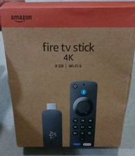 Amazon Fire TV Stick: 4k Ultra HD,  8Gb, Wi-Fi 6 - boxed, excellent condition