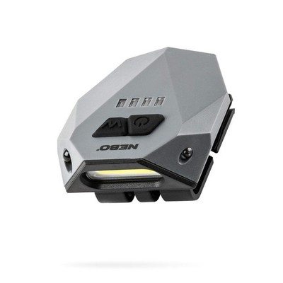 NEBO Einstein Rechargeable Cap Light | 50 Lumens, 3 One Size, Black