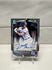 2025 Bowman Draft Josh Hammond 1st Chrome Auto #CPA-JH Royals