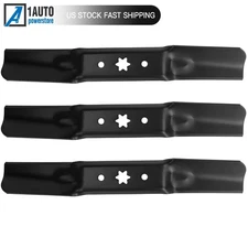 3Pcs Lawn Mower Blades 34"/ 50" Deck Fit For Cub Cadet MTD Troy Bilt 942-05052A