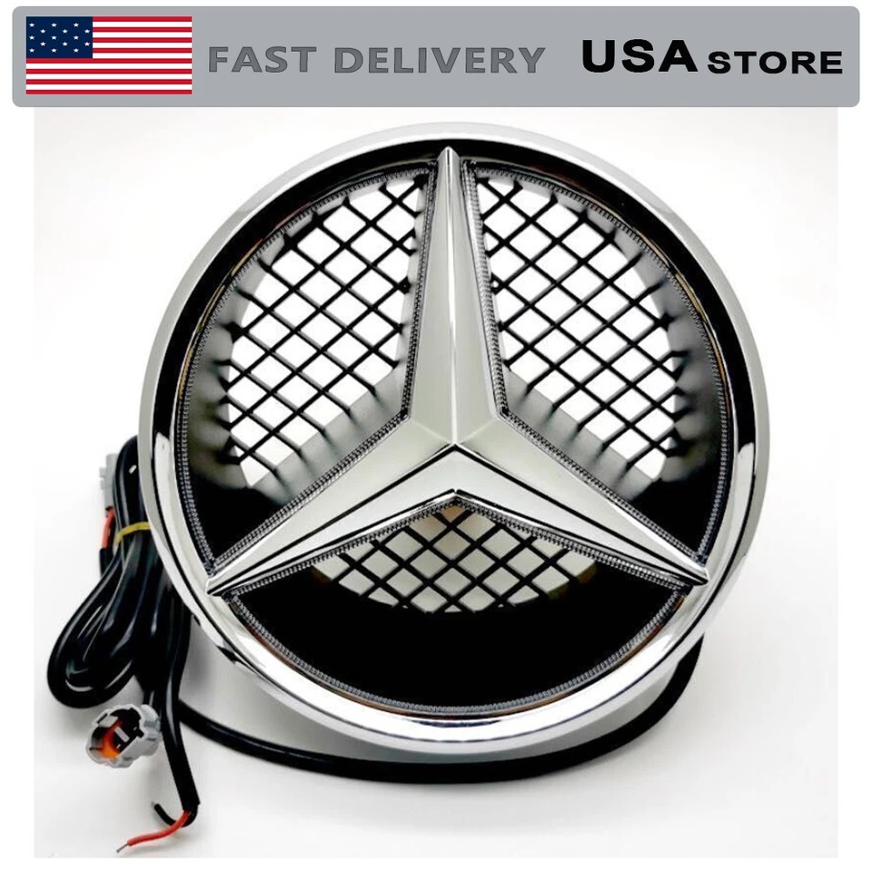 For Mercedes-Benz W245 2005 2006 2007-2011 B160 B180 B200 LED Star.Emblem  Foto 3 de 4