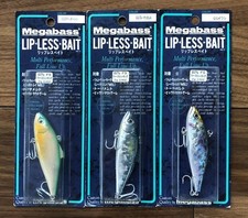 Megabass Lipless Bait Set 3 Colors 80mm 21g Fishing Lure Realistic Swimbait