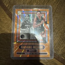 2025 WNBA Donruss Orange Laser Franchise Features Napheesa Collier Lynx /399