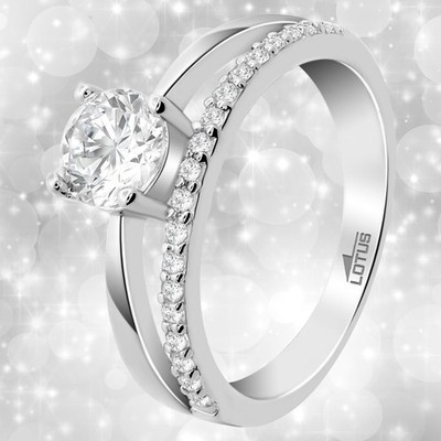 Lotus Silver Damen Ringe 925er Silber Lotus Silver Trendy JLP3741-3-112