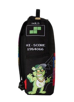 NEW SPRAYGROUND TETRIS & DIABLO MONEYBEAR BACKPACK BOOKBAG LIMITED