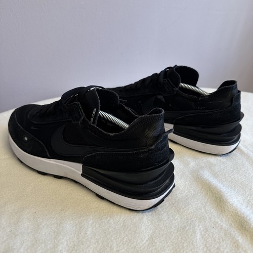 Nike Waffle One Mesh Black Sneakers Trainers. Size UK 10, EUR 45 DA7995-001 - Picture 7 of 14