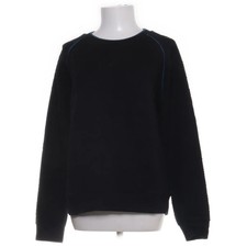 Gsus, Sweatshirt, Größe: M, Schwarz, Polyester/Viskose, Einfarbig, Herren #lpY