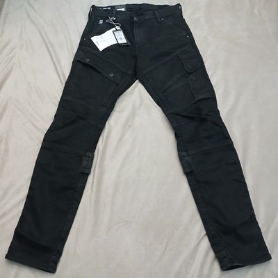G-Star RAW Airblaze 3D Skinny Black Denim Superstretch Jeans Men s 31x32 NEW NWT
