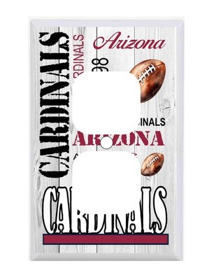 Arizona Cardinals Subway Art Standard Wall Plate Outlet Cover NFL