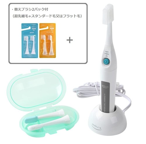 Smile X 1.6 MHz ultrasonic electric toothbrush AU-300D 100V 50/60Hz - Picture 3 of 7