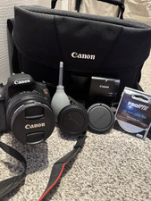 Canon EOS Rebel T5 Camera Bundle with Lens, Bag, Battery, UV Filter, Accessories