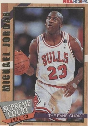1992-93 MICHAEL JORDAN NBA HOOPS 