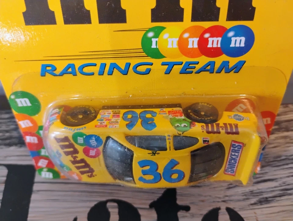 ⚡ Racing Champions NASCAR 1/64 diecast #36 M&M Snickers Ken Schrader 2002 NIP - Image 3 of 4