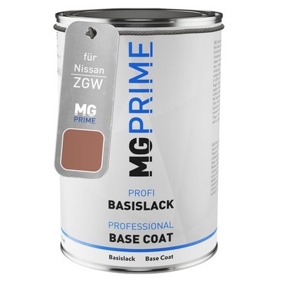 Autolack Dose spritzfertig für Nissan ZGW Antique Rose Metallic Basislack 1,0L
