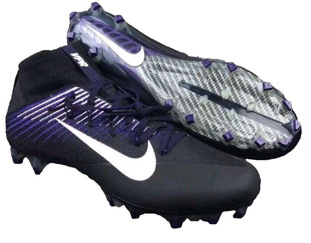 Nike Vapor Untouchable 2 Football Cleat Black Purple Ravens 835646
