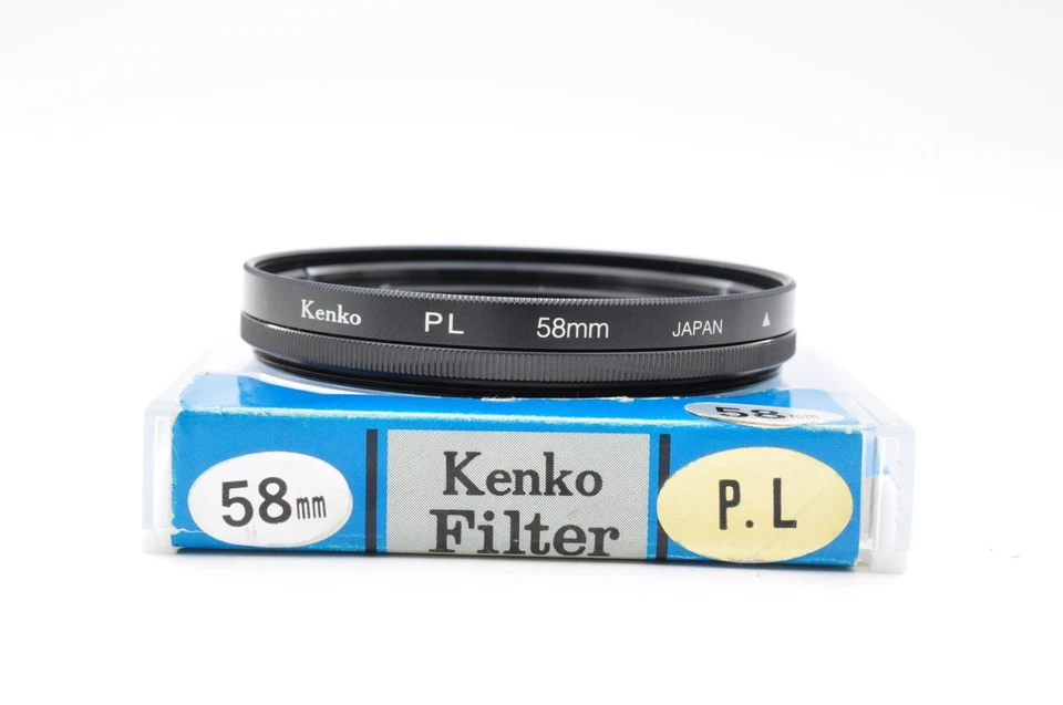 Kenko 58mm PL Filter with Case for Camera Lens From Japan [Near Mint] 2 - Image 2 of 4