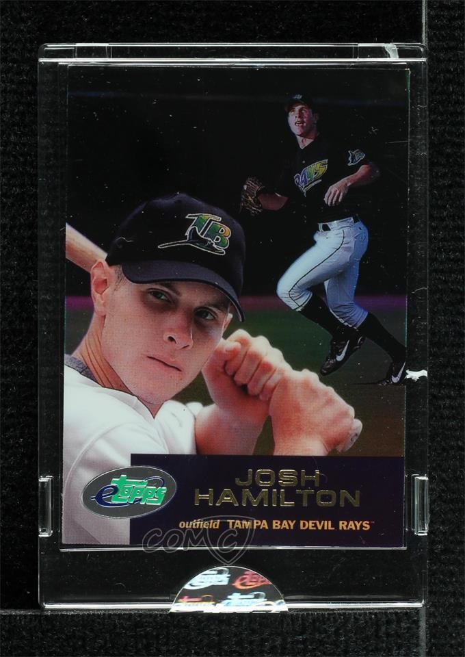 2001 eTopps Josh Hamilton #146 h8b
