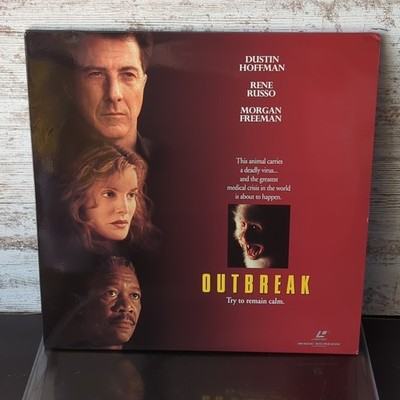 Outbreak (1995, Laserdisc, 13632) Widescreen Dustin Hoffman Morgan Freeman
