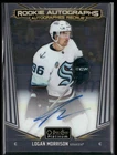 2024-25 O.P.C. Platinum Rookie Autographs Logan Morrison Seattle