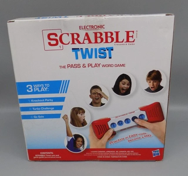 Brand New Scrabble Twist  Crossword Game Sealed Original Box Hasbro Electronic - Image 2 of 4