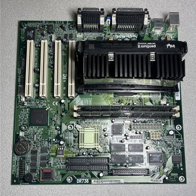 E52914 MOTHERBOARD + INTEL CELERON 266MHz SL2SY CPU + 256MB RAM + H/S