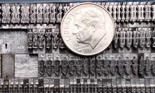 Metal Letterpress Printing Type 24pt Phidian Typefounders Phoenix  D62  9#