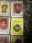 VINTAGE 1962 12 DIFFERENT TOPPS Stamps Lot Basball — photo 7