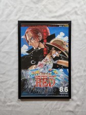 FRAMED 2022 Official One Piece Red - Poster - anime luffy nami zoro shanks