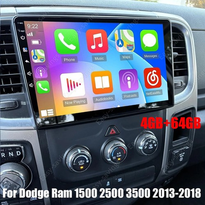 #ad 64GB Android 15 Carplay For 2013 2018 Dodge Ram 1500 2500 3500 Car Stereo Radio $104.32