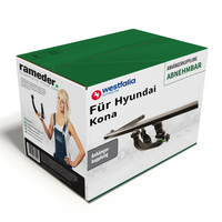 Westfalia AnhäNgerkupplung Abnehmbar 346164600001 für Hyundai Kona 17-23 AHK