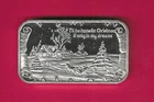 1978 1 Troy oz. .999 Vintage Silver Art Bar “I’ll be home for Christmas”