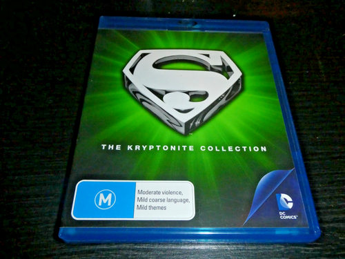 Superman The Kryptonite Collection 5 Movie Blu Ray Set Like New Free Postage