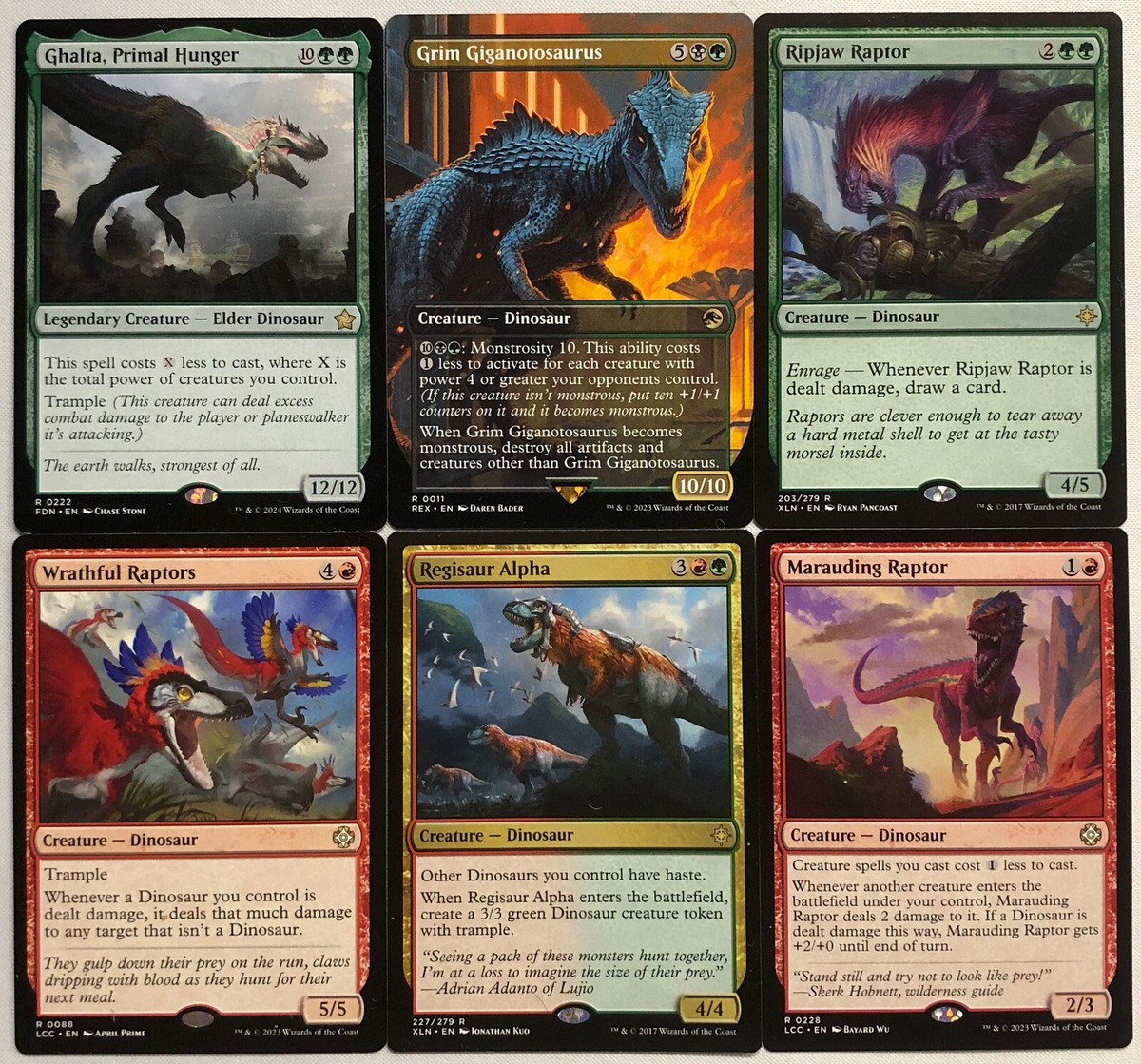 マジック：ザ・ギャザリング Dino Jurassic Park MTG commander deck WIP Jurassic Park Complete Commander Deck EDH : r/mpcproxies