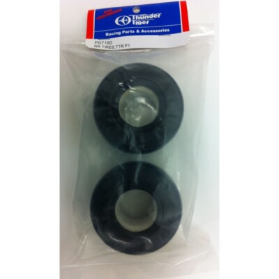 THUNDER TIGER PD7160 Tires Rear TTR F1 Discontinued RC Car Parts