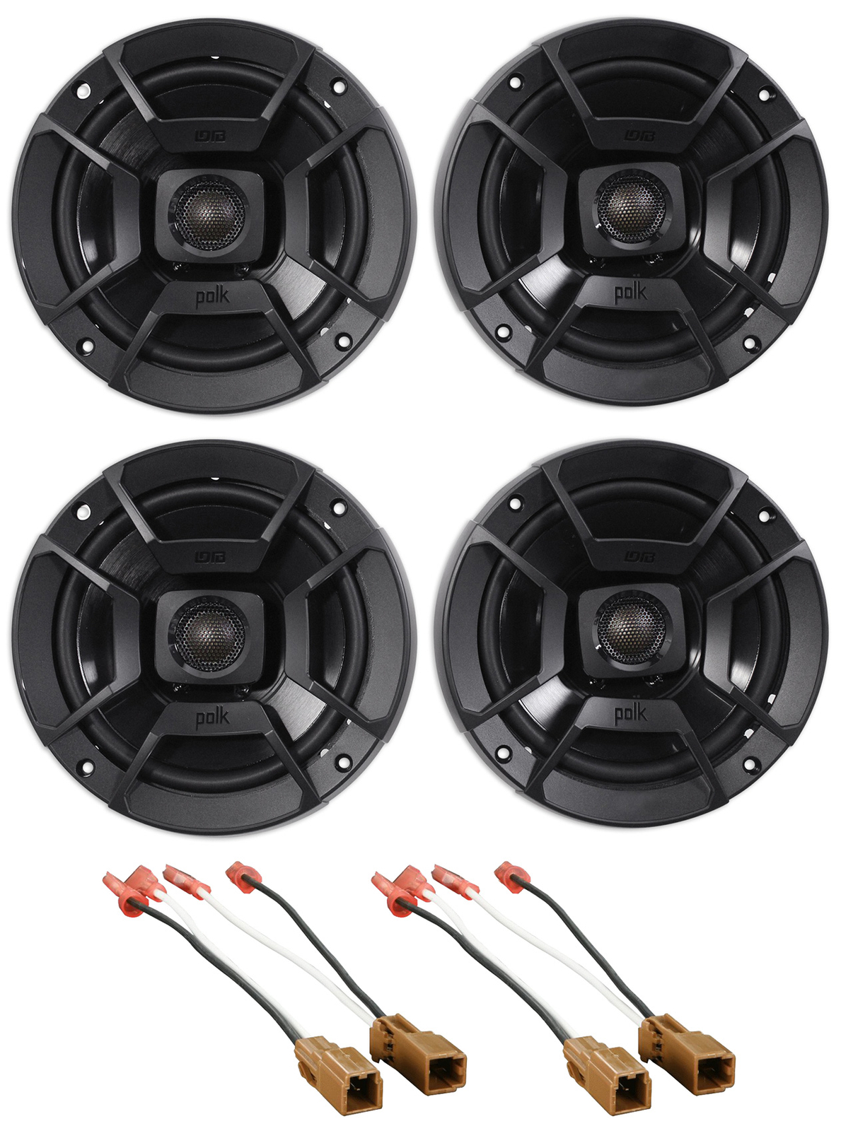 Замена переднего и заднего динамиков Polk Audio 65 на 03-04 Nissan Pathfinder LESE