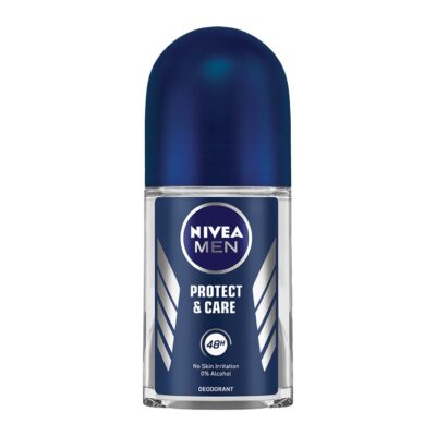 Nivea Men Protect & Care Roll-On Deodorant, 1.7oz (50ml)