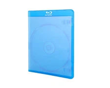 Blu-ray replacement cases Logo | Slim 6mm | Single Disc with outer plastic